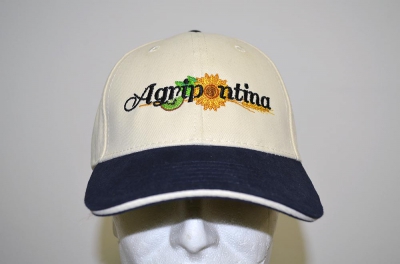 Cappellino personalizzato con logo ricamato Agripontina