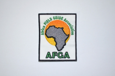 Toppa personalizzata con logo AFGA ricamata