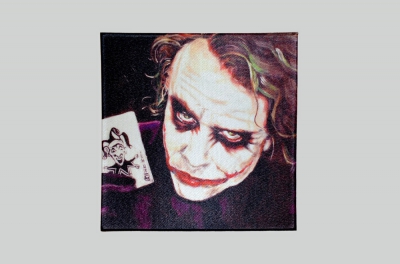 Toppa in sublimazione personalizzata con logo Joker